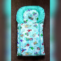 2 Piece Baby Sleeping Bag, Newborn Fancy Carry Nest, Baby Bistar, Infant Carry Bag, Newborn Bag, Dipper Bag. 