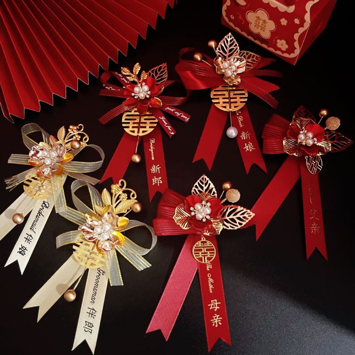 Hotel Wedding Corsage Hand Flower Bride Wedding Broncé Wedding