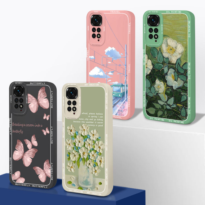 1 11 Sue For Protection Coq Silicone Back Cover Camera G 5G Soft Ote 11 Phone Case for Xiaomi Redmi N 11S 4 Note1 6.43 6.6 Funda