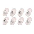 Self Adhesive Caster Wheels, Mini Swivel Wheels, Stainless Steel Paste Universal Wheel 360 Degree Rotation Sticky Pulley for Bottom Storage Box, Furniture, Storage Container, Carton, Trash Can, Bins(4 Pieces). 