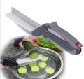 Best Quality 2 in 1 Clever Cutter Food Chopper Kitchen Scissors Smart Kitchen Shears Vegetable Slicer Dicer with Cutting Board. 