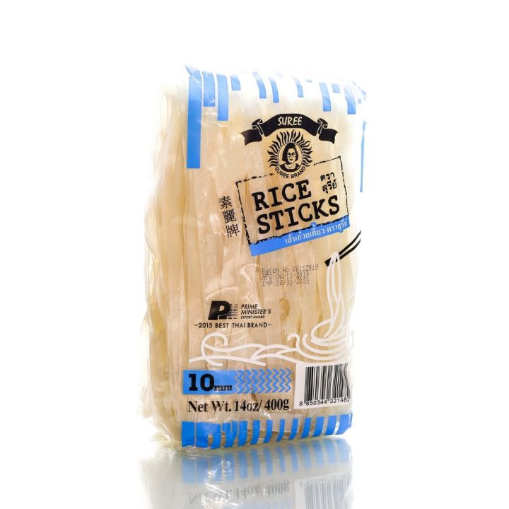 SUREE RICE STICKS NOODLES  10mm – 400GM