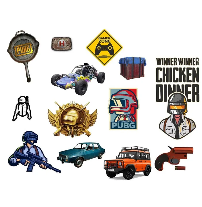 PUBG%20&%20Aesthetic%20Laptop%20Stickers%20(Pack%20of%2013)%20-%20Decals%20for%20Mobile,%20Laptop,%20Tablets%20&%20Journals%20-%202x3%20Inch%20Gaming%20Sticker%20Pack%20for%20Boys%20&%20Girls%20-%20Image%203