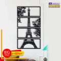Welcome to Our Home 3D Wooden Wall Decor| Family Wooden Wall Art 3D Laser Cut DIY Design Decoration Piece for Home Decor and Living Room | Decorative Stylish Gift I 3D Wooden Wall Hanging for Bedroom I Decoration Piece for Girls Room and for Gift Items. 