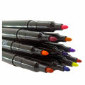 Panda Online T-Shirt Permanent Fabric Paint Marker Pen Textile Marker Clothes Shoes DIY 20 Colors Fine Tip. 