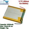 3.7V 350mah to 10000mah Rechargeable Batteries Lithium Li-Po Polymer Battery For Bluetooth Speaker DIY Power Bank ,Toys & Arduino Projects Select Choose from. 