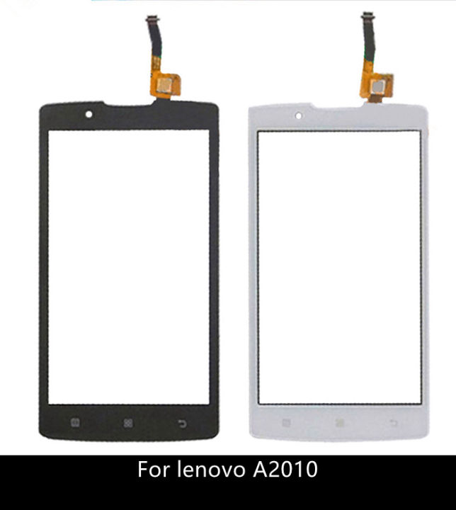 High quality 4.5 Replacement Part For Lenovo A2010 Cell Phone Lens Digitizer Touch Screen Glass Panel A2010 Touchscreen Sensor