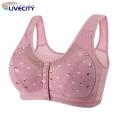 Nursing Bra Wire Free Open Front Seamless Mother Breastfeeding Brassiere. 