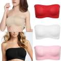 Girls New Style Seamless Strapless Bra Free Size Bra Multicolor Without Wires and Hooks. 