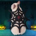 Pet Spider Web Halloween Costume Halloween Spiderwebs Pet Costume Eye-catching Adjustable Fastener Tape Dogs Cats Supplies Halloween Pet Costume Spider Web. 