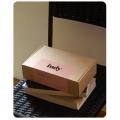 Ecommerce Box Size 9 * 6 * 2.5 Inch - Hard 3 Ply Rigid Box - Bundle of 50 Boxes - Corrugated Packing Boxes. 