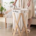 Folding Laundry Hamper Waterproof Laundry Basket Storage Baskets Clothes Toys Organizer. 