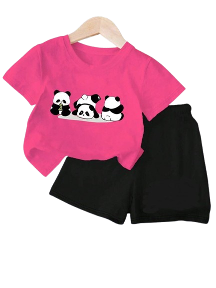 T-Shirts%20And%20Short%20Pants%20For%20Baby%20Girls%20%20&%20Boys%20Round%20Neck%20Short%20Sleeves%20Tee%20Top's%20Clothes%20Sets%20Dresses%20Outfit%20Fajar%20Stock%20-%20Image%204