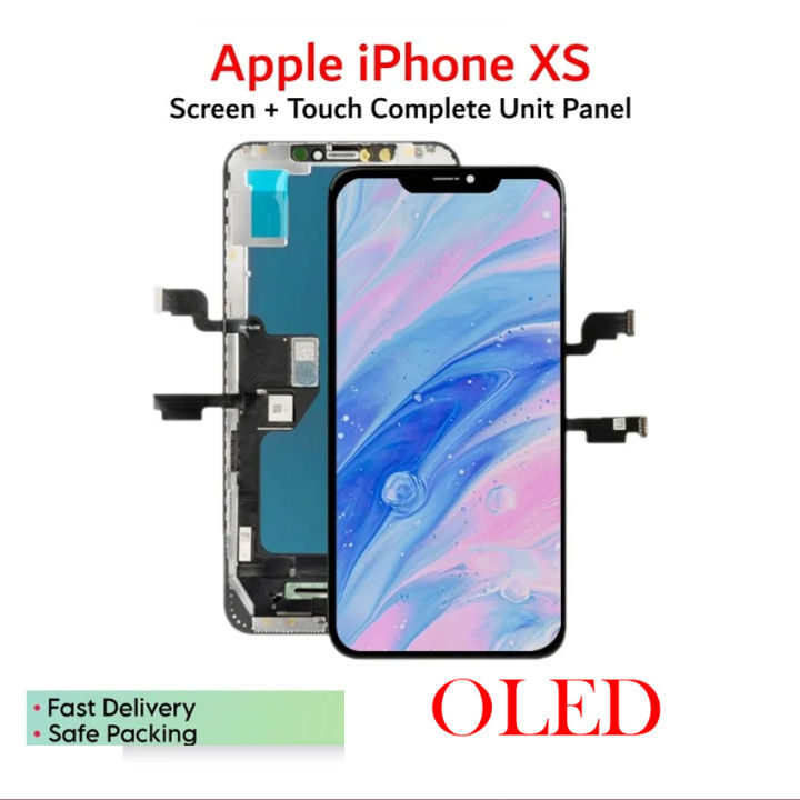 iPhone Xs GX OLED Premium Quality LCD Display + Touch Screen Digitizer ...