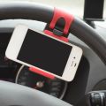 Phone Holder Strong Bearing Capacity Professional Universal Car Steering Wheel Cell Phone Mount for Driving. 