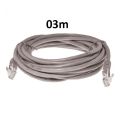 RJ45 Cat-6 Ethernet Patch Internet Cable -  [1.5]  [03] Meters Internet wire. 