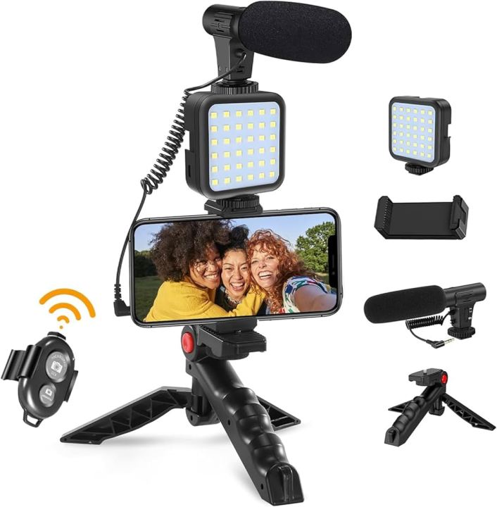 Portable%20Vlogging%20Kit%20with%20Microphone,%20Tripod%20&%20LED%20Light%20%7C%20Complete%20Vlogging%20Set%20with%20Smartphone%20Holder,%20Stabilizer%20&%20Remote%20Control%20%7C%20All-in-One%20Vlogger%20Kit%20for%20YouTube,%20TikTok%20&%20Beginners%20%7C%20Professional%20Compact%20Vlogging%20Gear%20-%20Image%203