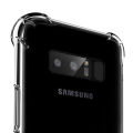Applicable to Samsung A41 A71 A51 Phone Case Four-Corner Drop-Resistant 1.5MM Thickened Back Cover Phone Case Transparent. 
