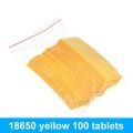 100PCS 18650 Lithium Battery Heat Shrink Tube Li-ion Wrap Cover Skin PVC Shrinkable Tubing Film Sleeves Insulation Sheath. 