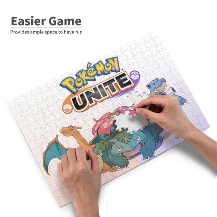 Pokemon UNITE Jigsaw Puzzle Boys And Girls Toys Puzzle 300 Pieces Gifts Learning