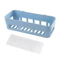 Shelf Organizer Wall Mounted Nailless Shower Corner Bathroom Kitchen Storage Holder Rack. 