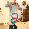 Cooking Bib Breathable Decorative Animal Pattern Kitchen Long Chef Bib. 