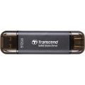 Transcend ESD310C 512GB Dual USB 10GBPS Portable SSD USB Type-A, USB Type-C | TS512GESD310C. 
