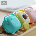 [PACK OF 2] 100% Silicone Bath Body Brush, Exfoliating Body Scrub Brush with Soap Dispenser, Ultra Soft Bath Sponge Shower Brush, Shampoo and liquid Soap Dispenser [High-Quality] Bathroom Accessories for Men and Women 2Pcs (Random Color) Orchids Store PK.. 