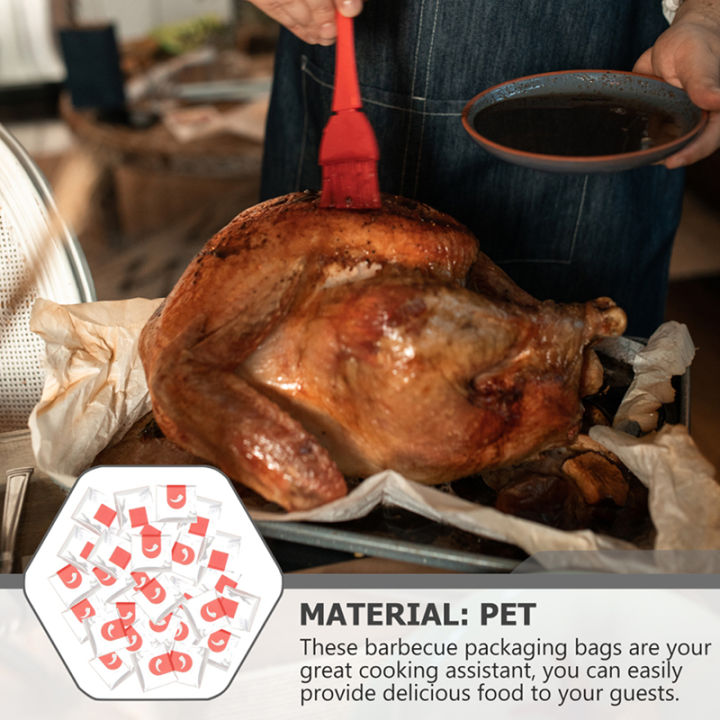 10/20pcs Heat Resistance PET Film Slow Cooker Liner Roasting Turkey Bag