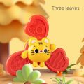 Baby Rattles Set, With Suction Cup Spinner Toy, Suitable For Travel, Dining Table & Bathroom. 