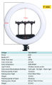 JM Jadoon 36 CM 45 CM Ring Light With 288 LED Dimmable 5600K With Mobile Holder For SmartPhone Tiktok and Youtube Videos and Live Photography ONLY RING LIGHT Stand not included. 