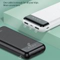 Remax WP-163 2.1A Fast Charging Pocket Friendly Power Bank 20000Mah - 2 Input Type C and Micro and 2 Output USB Port With LED Battery Display. 
