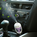 Kebidu Car Air Freshener 12V Car Mini Air Purifier Humidifier Aromatherapy Oil Mist Diffuser Fogger - Green. 