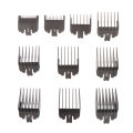 10PCS Hair Clipper Combs Guide Kit Hair Trimmer Guards 1.5-25MM Salon Tools. 
