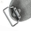 Men's Simple Western Cowboy Belt Buckle Cool Fashion Engraved Floral Vintage Style , Antique Silver. 