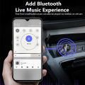 Baseus Bluetooth FM Transmitter MP3 for Car – 18W USB Car Charger – Gray. 