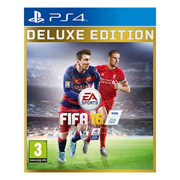 FIFA 16 - Deluxe Edition - PlayStation 4 dvd
