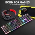 C53 Gaming Keyboard Mouse Combo | 4 in 1 Wired Gaming Set for PC & Laptop. 