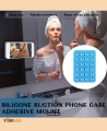 Silicone Suction Pad Phone Holder Self-Adhesive Rubber Mat 8x5.5cm. 