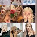 Rosé - BlackPink Decorative Stickers (UNCUT) for Journal Scrapbook Phone Cover. 