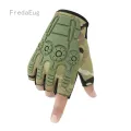 【Top mobile】Popcorn Outdoor Sports Cycling Special Forces Military Fighting Tactics Half Finger Live Props. 