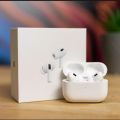 A9 Airpods Pro 2nd Generation - Touch Airpods Pro - ANC/ENC Noise Cancelling Reduction Earbuds - Super High Quality Ambie Headset - Digital Touch Screen Airbuds - LCD Display Headphone - Smart Touch Control Bass Sound - TWS Bluetooth Wireless Earbud. 
