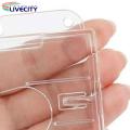 Horizontal Card Holder 2pcs Horizontal Id Card Holder Transparent Office School Badge Organizer Easy Access High Quality for Card Organizer. 