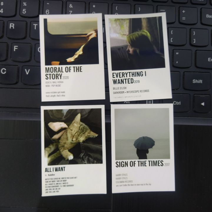 15%20pcs%20MUSIC%20POSTER%20CARDS%20polaroids%205x7%20cm%20based%20on%20cute%20cool%20coming%20of%20age%20songs%20billie%20eilish%20the%20cure%20harry%20styles%20taylor%20swift%20one%20direction%20%20best%20for%20journalling%20-%20Image%202