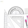 Geometry Set Compass Set Protractor for Mathematician Engineers Engineering. 