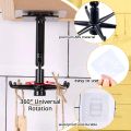 360 Degrees Self-Adhesive Hook, Kitchen Bathroom Storage Hanger ,Wall Hanging Cabinet, Shelf Rotating ,Folding Hooks, Foldable Rotatable Mounted Organizer Holder, Moisture Proof Swivel Seamless Hangers, Mount Adhesive Strong Bearing Manual Detachable. 