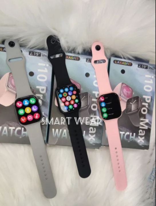 i10%20Pro%20Max%20Bluetooth%20Call%20Smart%20Watch%202.19"%20Full%20Touch%20Screen%20Smartwatch%20Watch%20Series%209%20Men/Women%20Smart%20Bracelet%20Fitness%20Tracker%20Smart%20band%20-%20Image%203