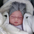 2022 Spring Summer Baby Hat Turban Cute Bows Knitted Baby Girl Hats Beanie Newborn Soft Cotton Solid Color Infant Kids Winter. 