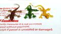 Pack of 3  / Artificial Rubber Lizard Toy Chipkali Lizard For Boys, Girls, Men & Women. 