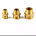 Brass Pipe Hex Nipple Fitting Quick Coupler Adapter 1/8 1/4 3/8 1/2 3/4 1 BSP. 